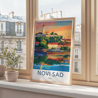 Novi Sad Poster - Serbia Wall Art