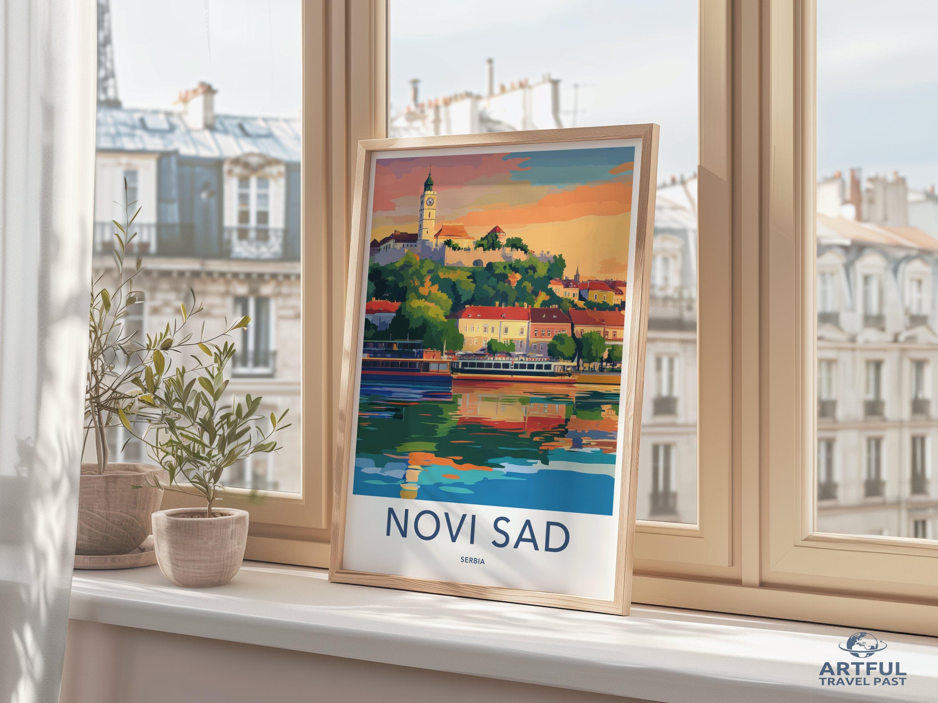 Novi Sad Poster - Serbia Wall Art