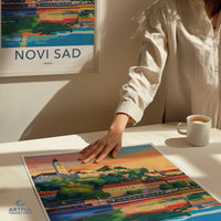 Novi Sad Poster - Serbia Wall Art