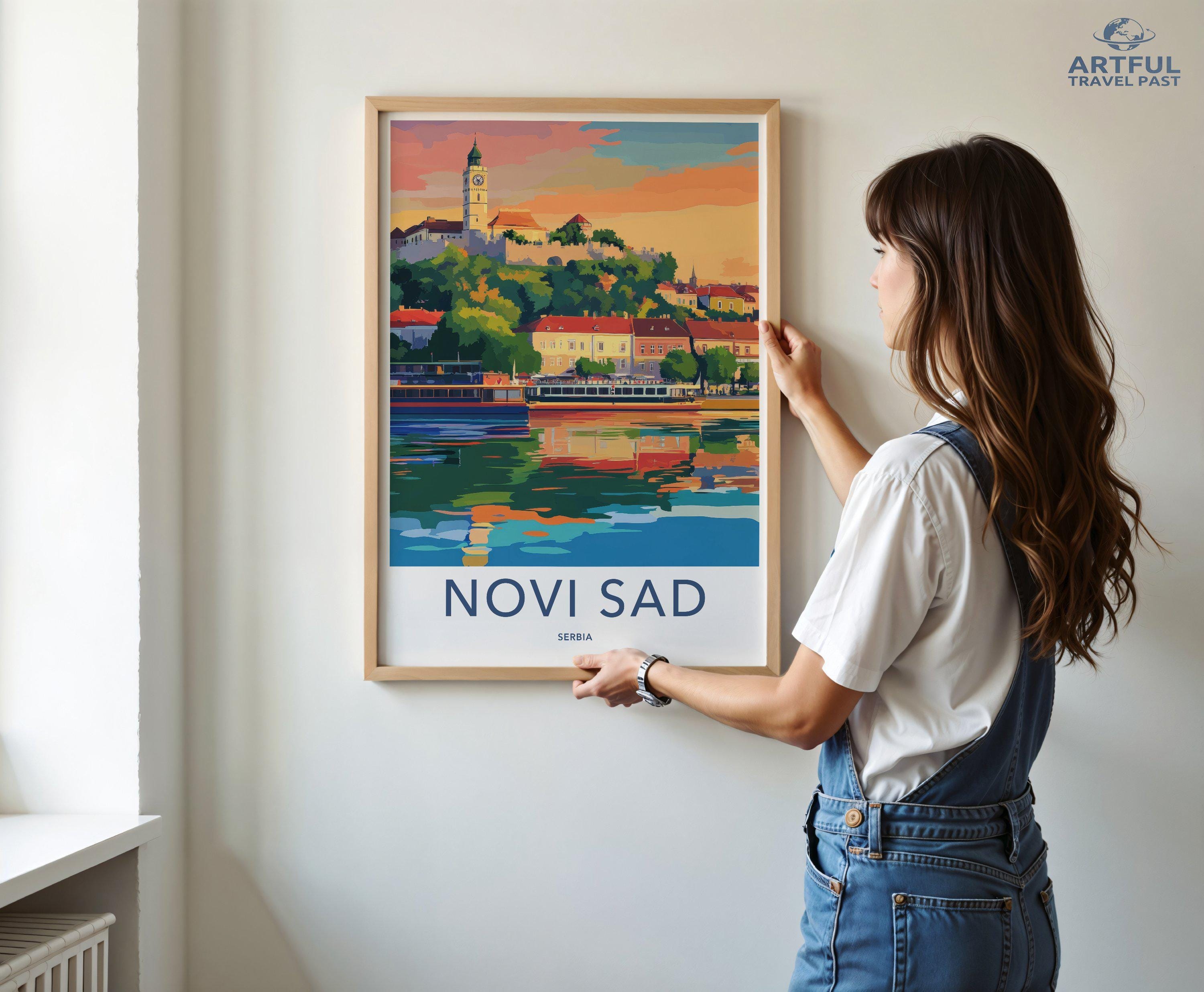 Novi Sad Poster - Serbia Wall Art