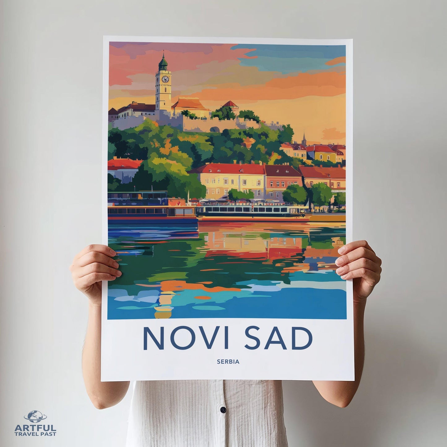 Novi Sad Poster - Serbia Wall Art
