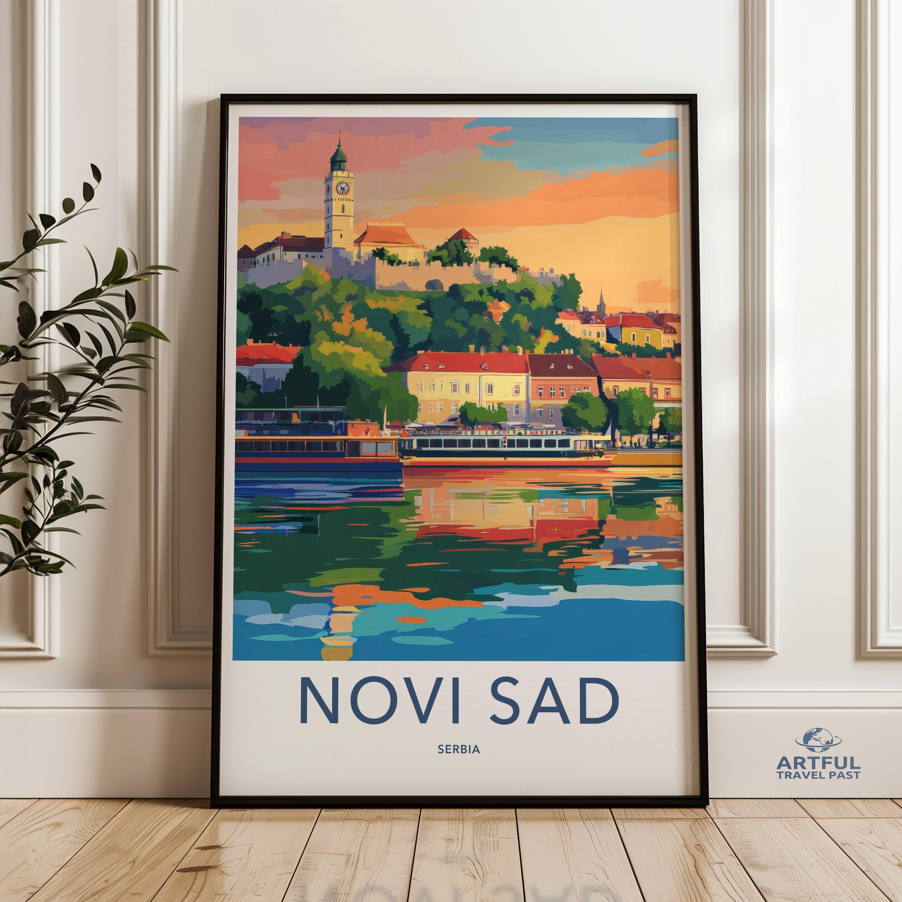 Novi Sad Poster - Serbia Wall Art