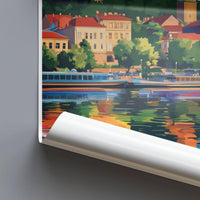 Novi Sad Poster | Serbia Wall Art | Balkans Decor