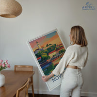 Novi Sad Poster | Serbia Wall Art | Balkans Decor