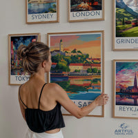 Novi Sad Poster | Serbia Wall Art | Balkans Decor
