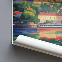 Novi Sad Poster | Serbia Wall Art | Balkans Decor