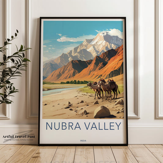 Nubra Valley Poster - India Wall Art
