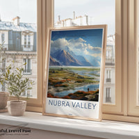 Nubra Valley Poster - Ladakh Wall Art