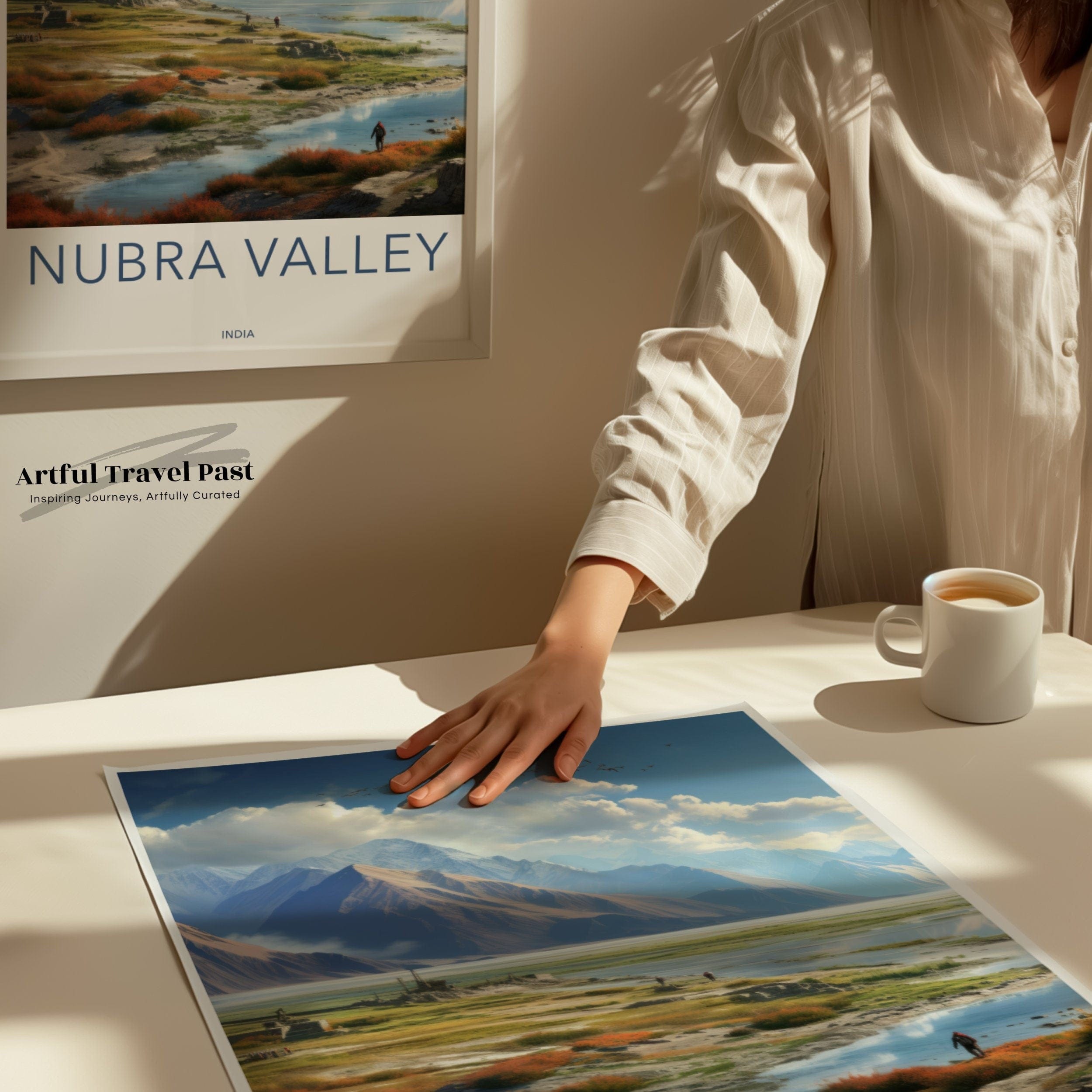 Nubra Valley Poster - Ladakh Wall Art