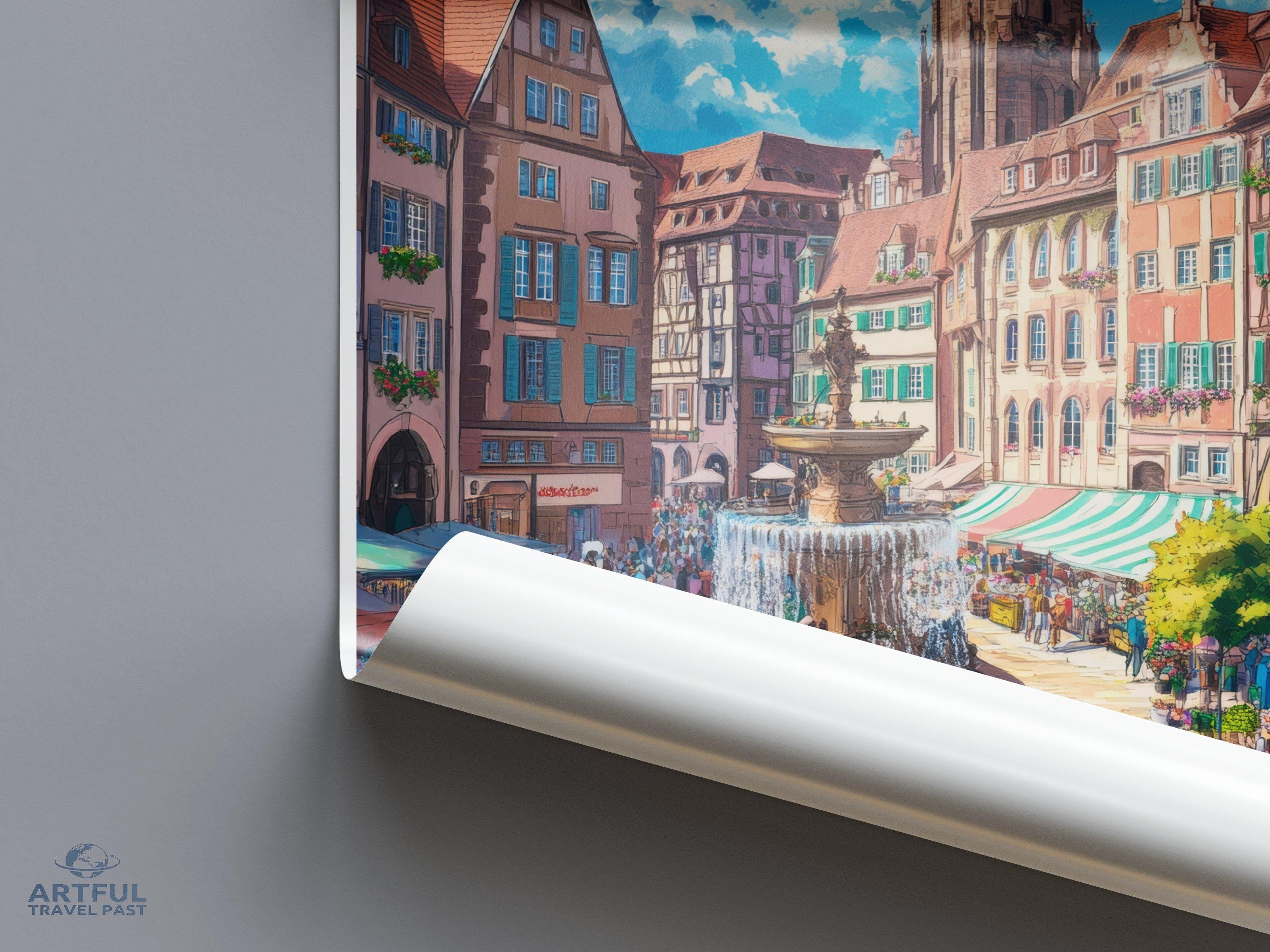 Nuremberg Germany Poster – Wall Art