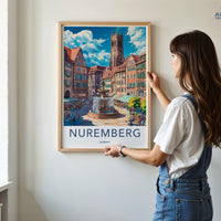 Nuremberg Germany Poster – Wall Art