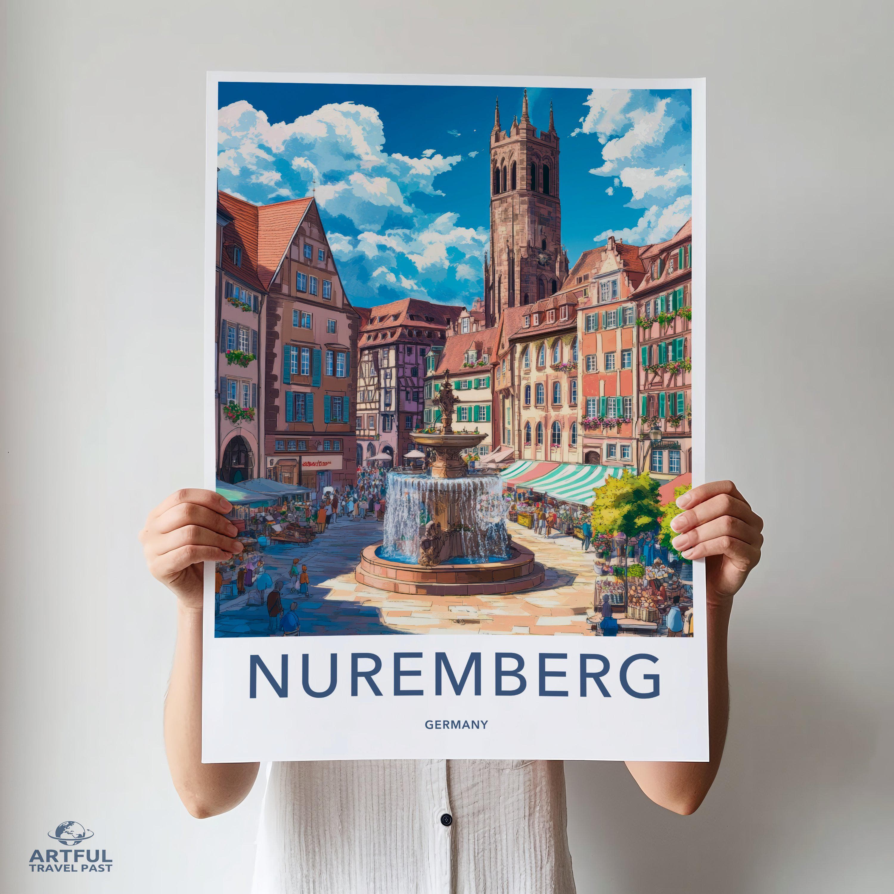 Nuremberg Germany Poster – Wall Art