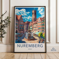 Nuremberg Germany Poster – Wall Art