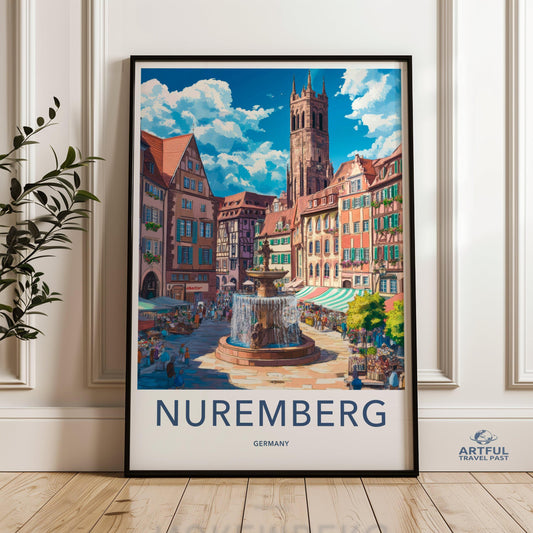 Nuremberg Germany Poster – Wall Art