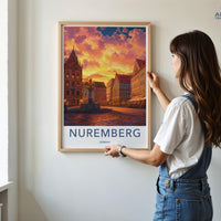 Nuremberg Germany Poster – Wall Art