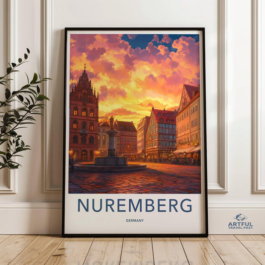 Nuremberg Germany Poster – Wall Art