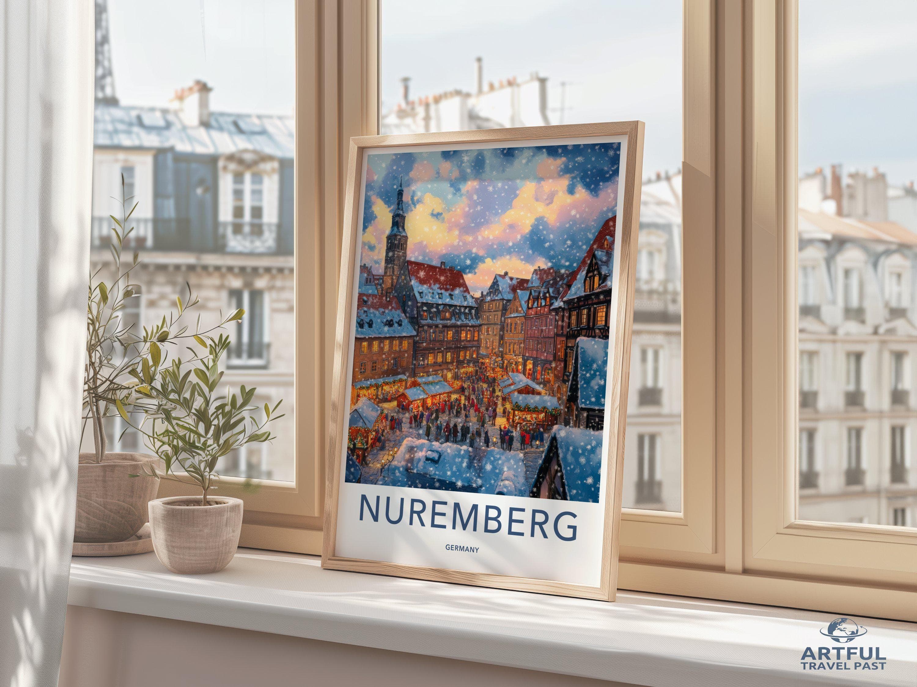 Nuremberg Germany Poster – Wall Art