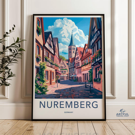 Nuremberg Poster – Germany Wall Art
