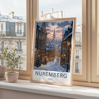 Nuremberg Poster – Germany Wall Art