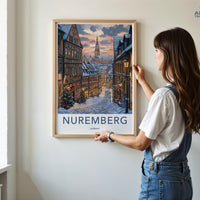 Nuremberg Poster – Germany Wall Art