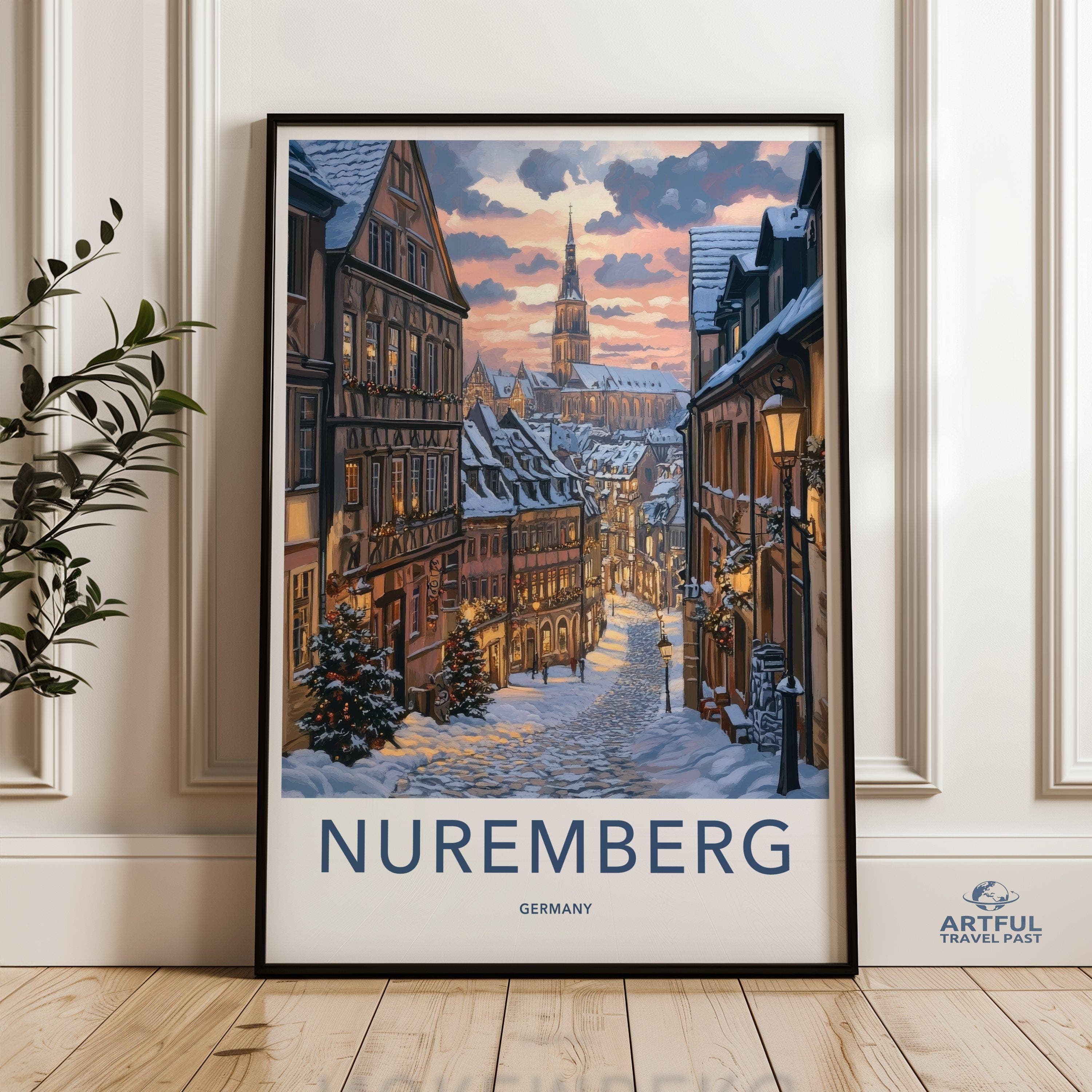 Nuremberg Poster – Germany Wall Art