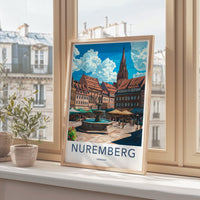 Nuremberg Poster – Germany Wall Art
