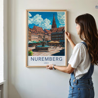 Nuremberg Poster – Germany Wall Art