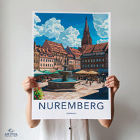 Nuremberg Poster – Germany Wall Art