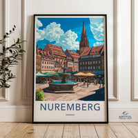 Nuremberg Poster – Germany Wall Art