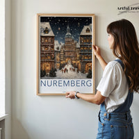 Nuremberg Poster – Germany Wall Art