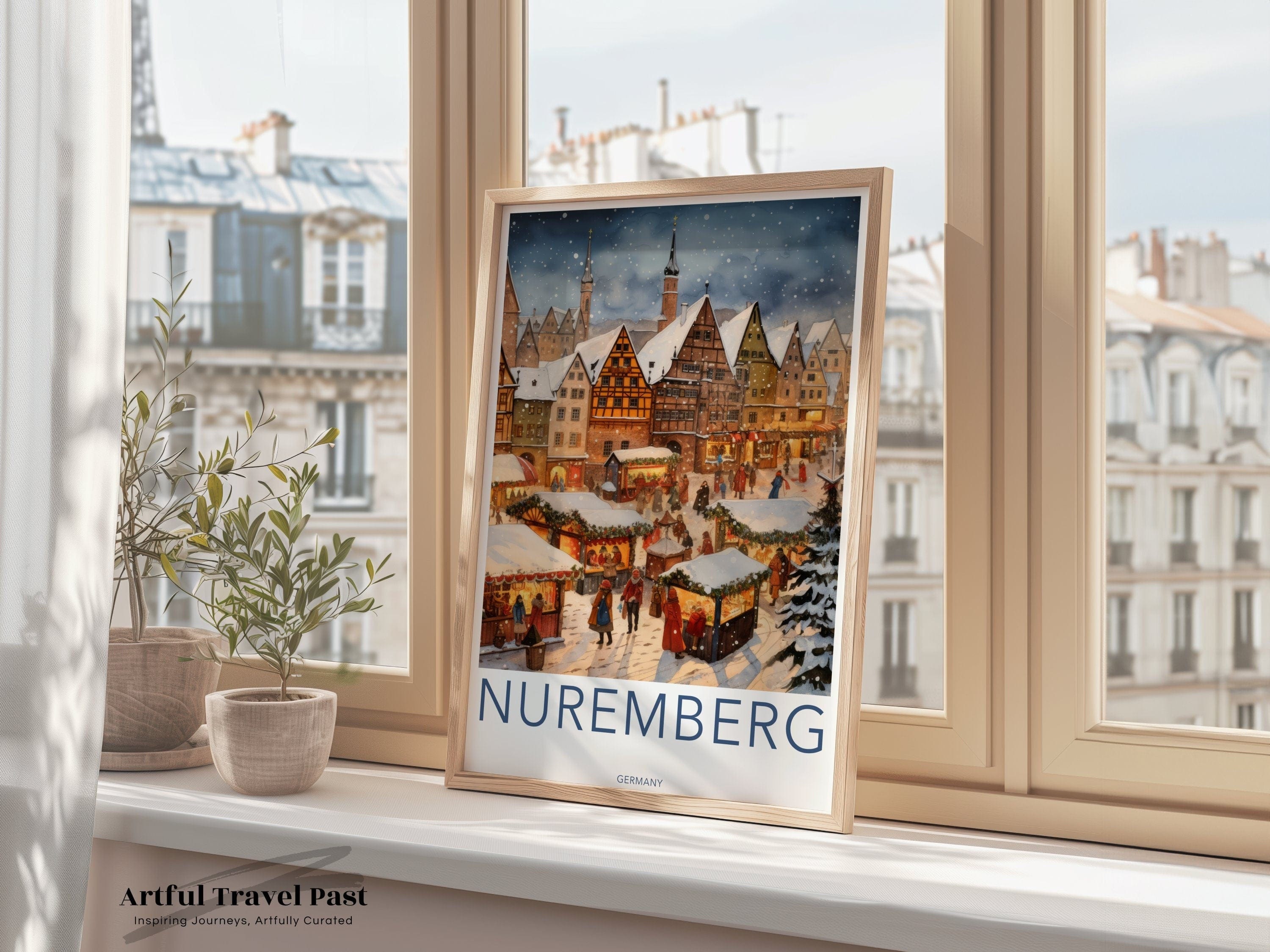 Nuremberg Poster – Germany Wall Art