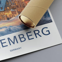 Nuremberg Poster | Germany Wall Art | Europe Decor