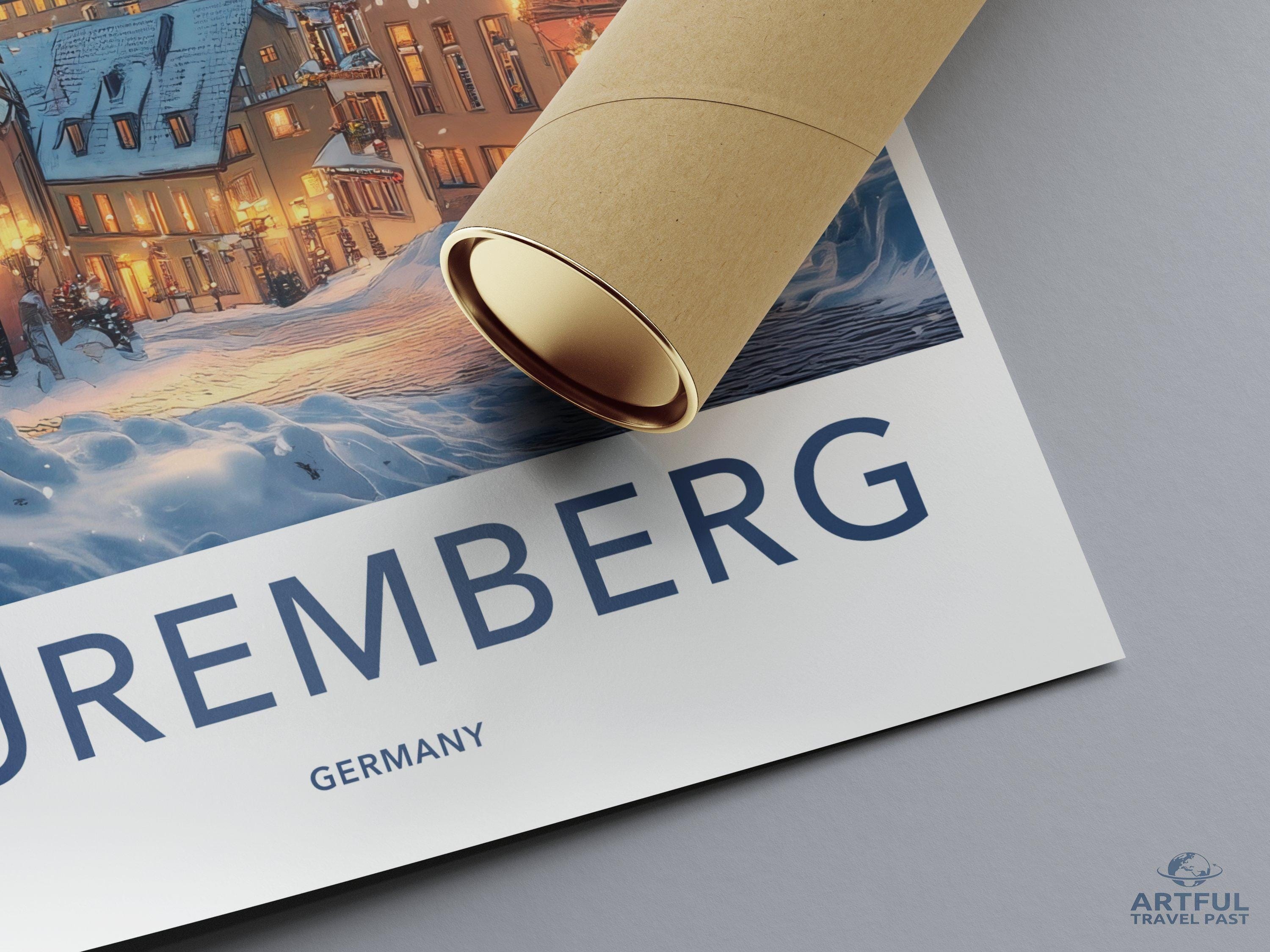 Nuremberg Poster | Germany Wall Art | Europe Decor