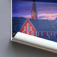 Nuuk Poster | Greenland Wall Art | Arctic Decor