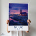 Nuuk Poster | Greenland Wall Art | Nordic Decor