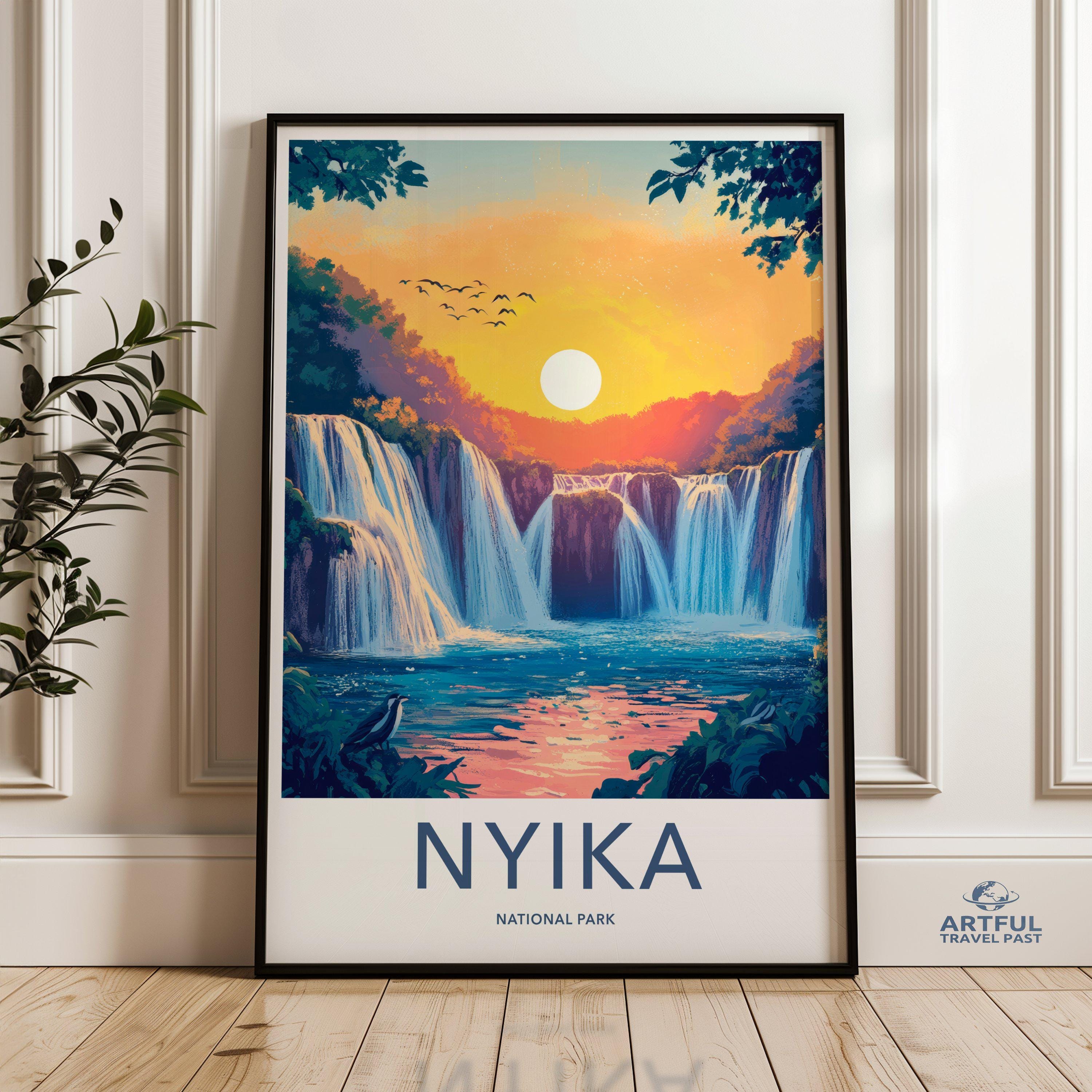 Nyika National Park Poster | Malawi Wall Art