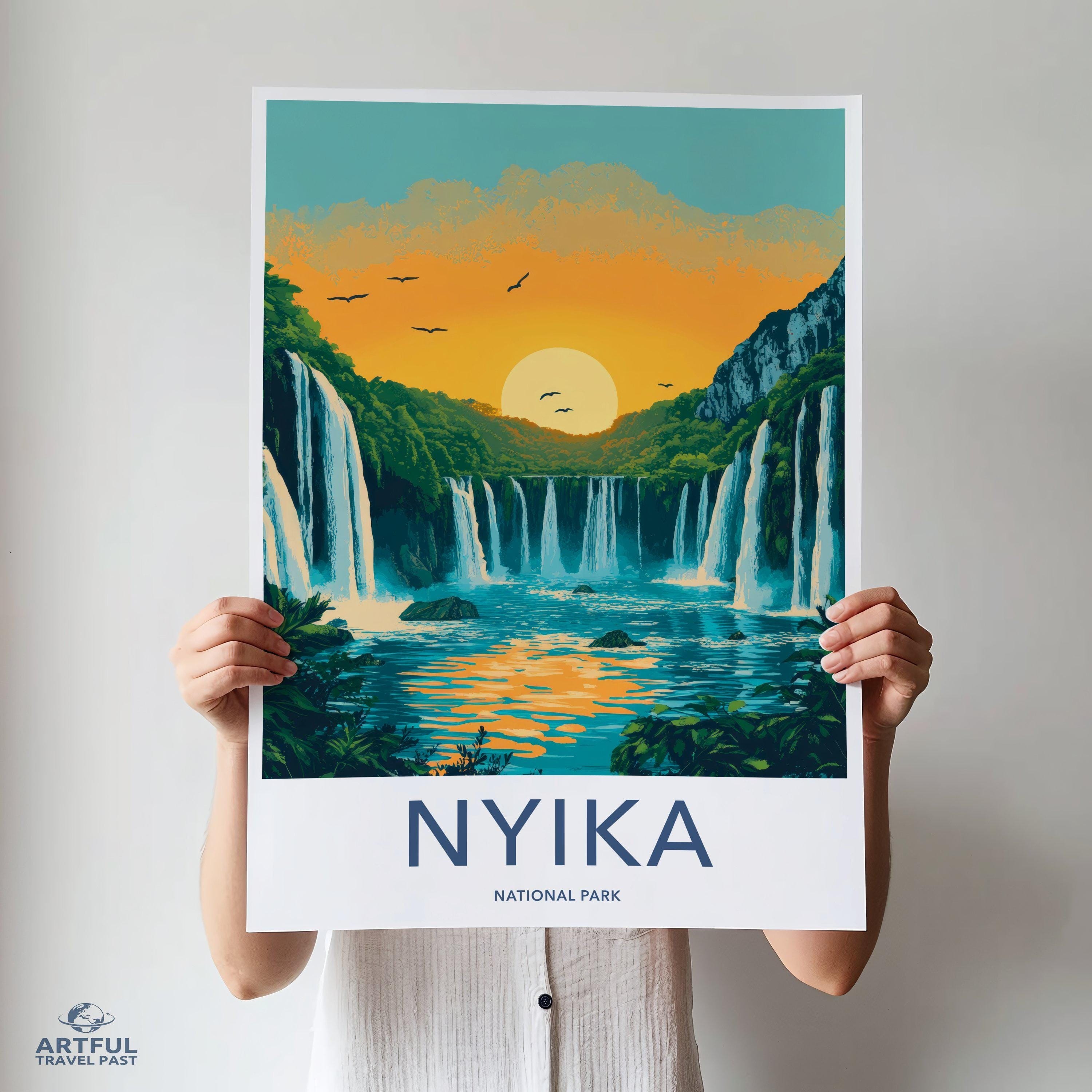 Nyika National Park Poster | Malawi Wall Art