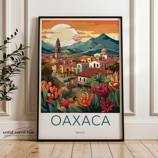 Oaxaca Poster - Mexico Wall Art