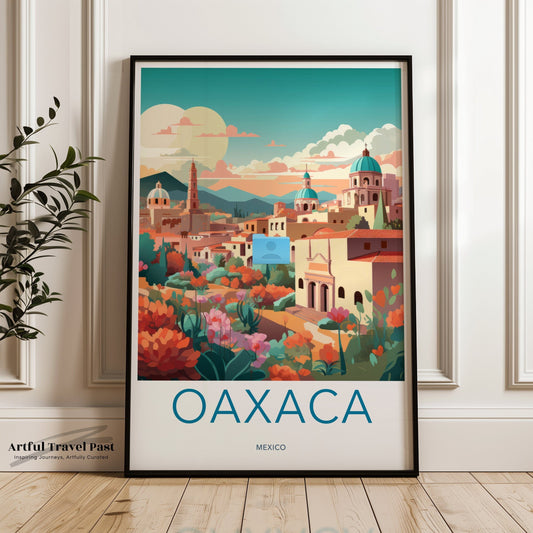 Oaxaca Poster - Mexico Wall Art