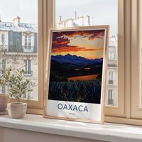 Oaxaca Poster - Mexico Wall Art