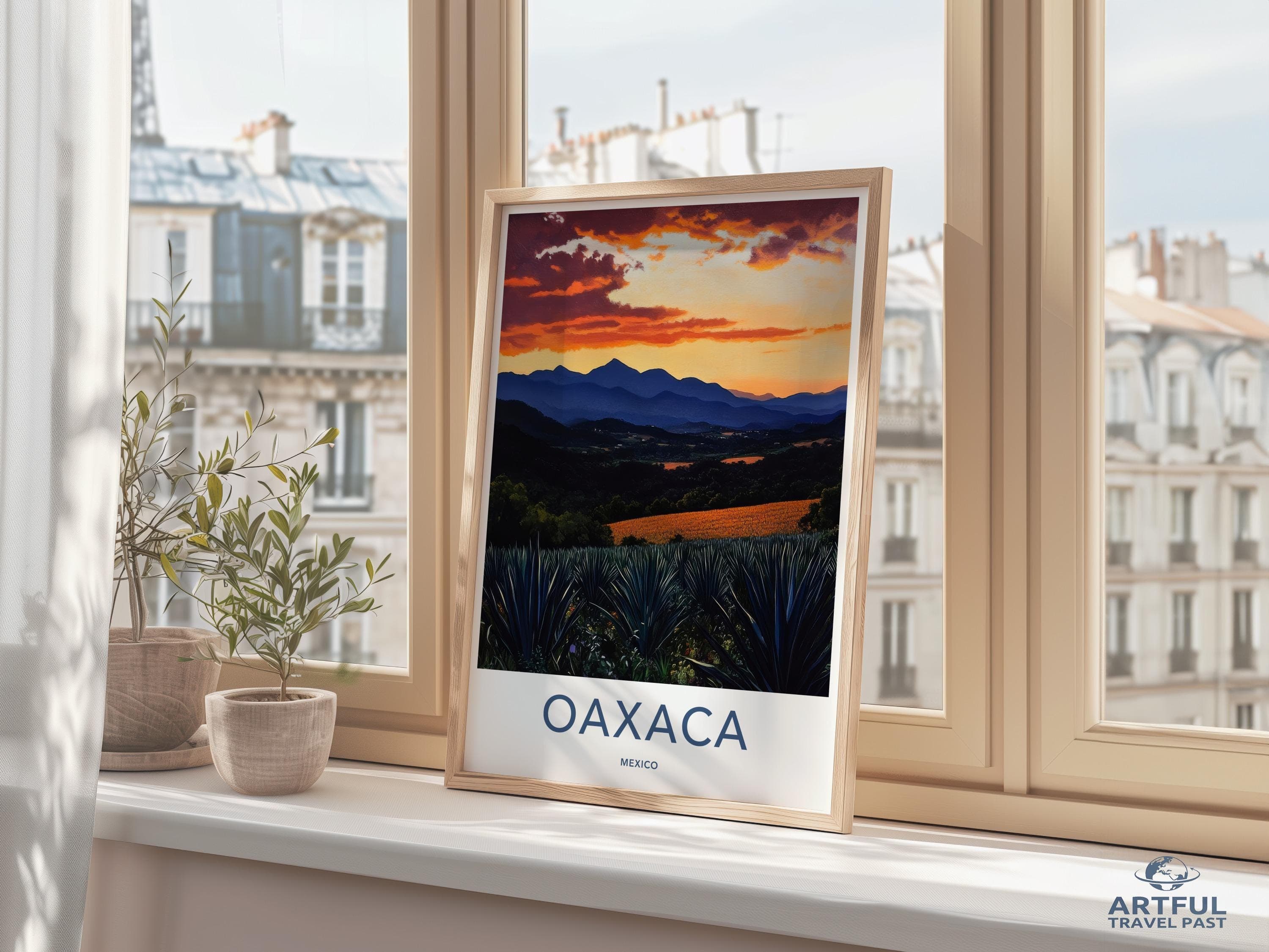 Oaxaca Poster - Mexico Wall Art