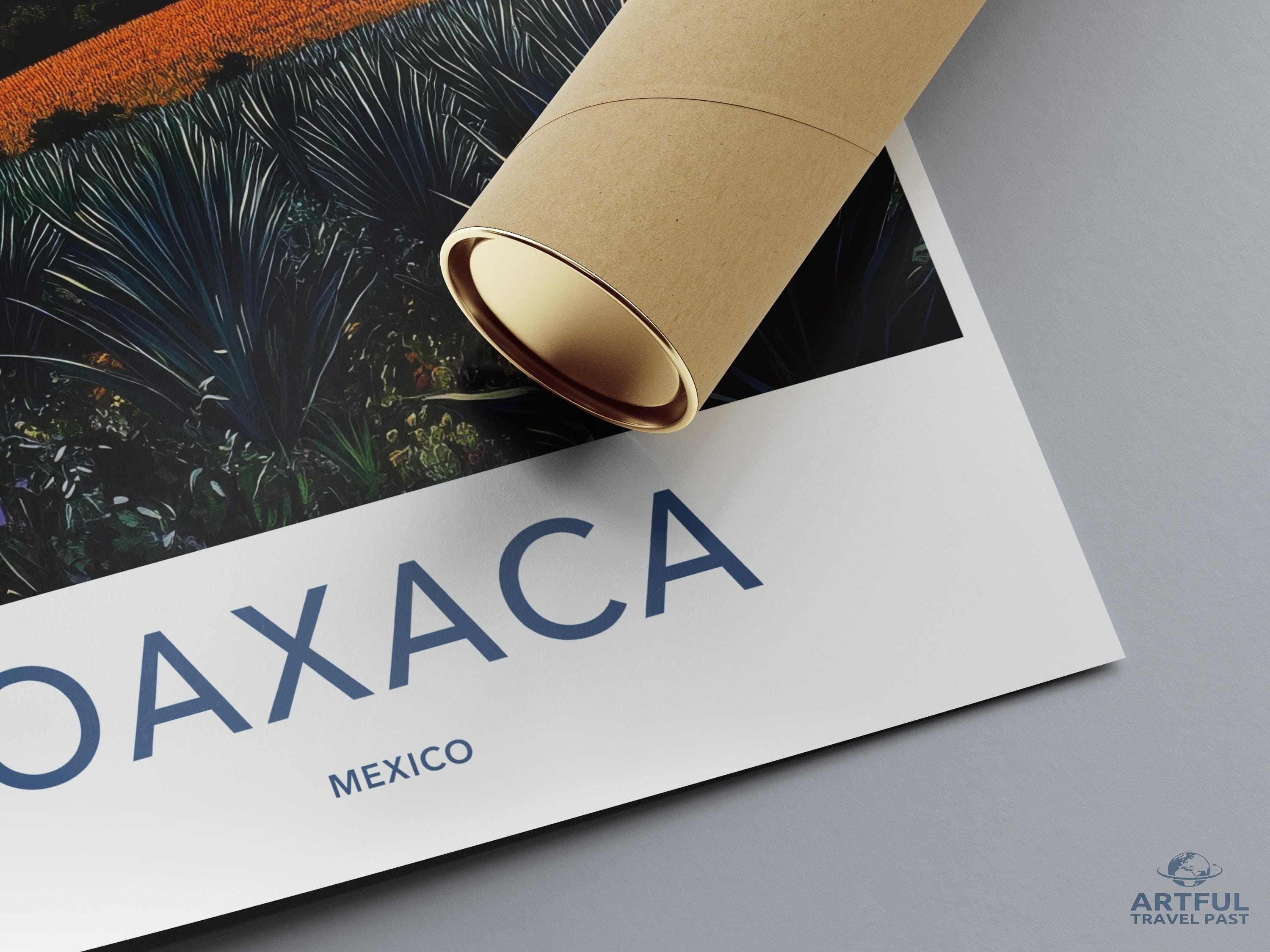 Oaxaca Poster - Mexico Wall Art