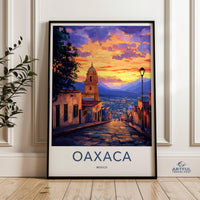 Oaxaca Poster - Mexico Wall Art