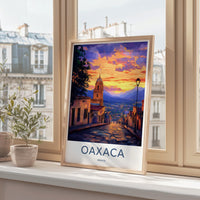 Oaxaca Poster - Mexico Wall Art