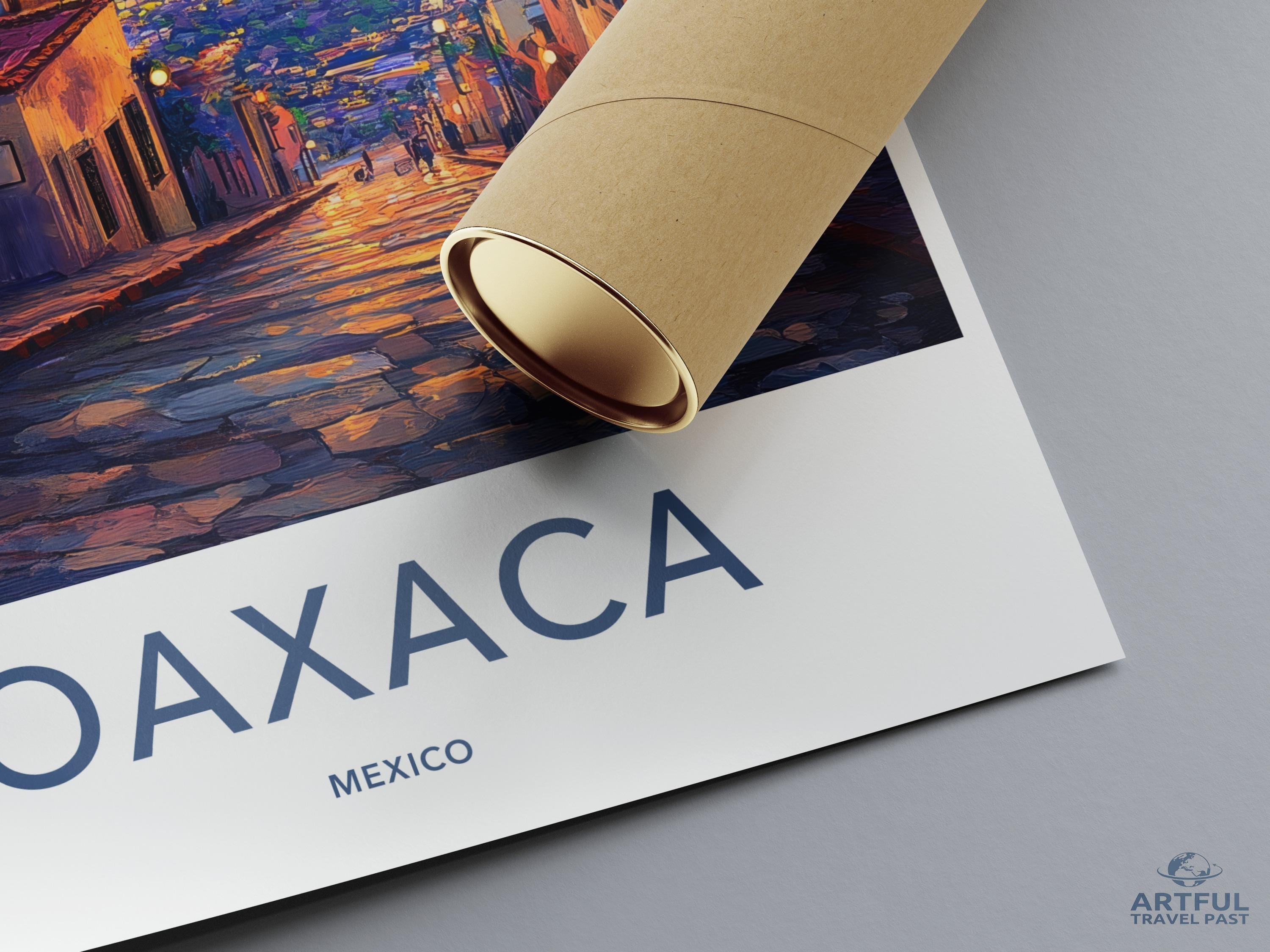 Oaxaca Poster - Mexico Wall Art