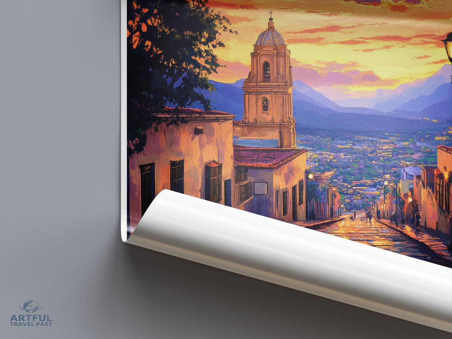 Oaxaca Poster - Mexico Wall Art