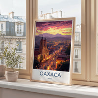 Oaxaca Poster - Mexico Wall Art