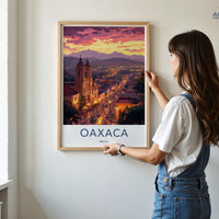 Oaxaca Poster - Mexico Wall Art