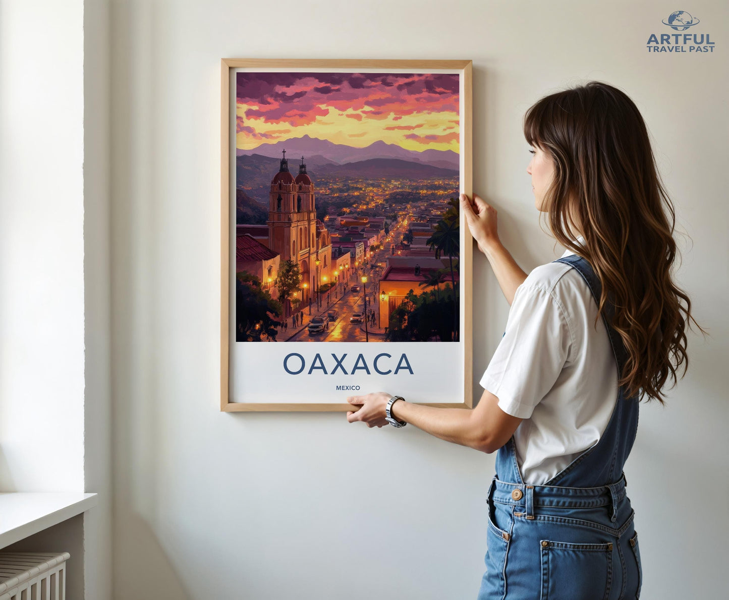 Oaxaca Poster - Mexico Wall Art