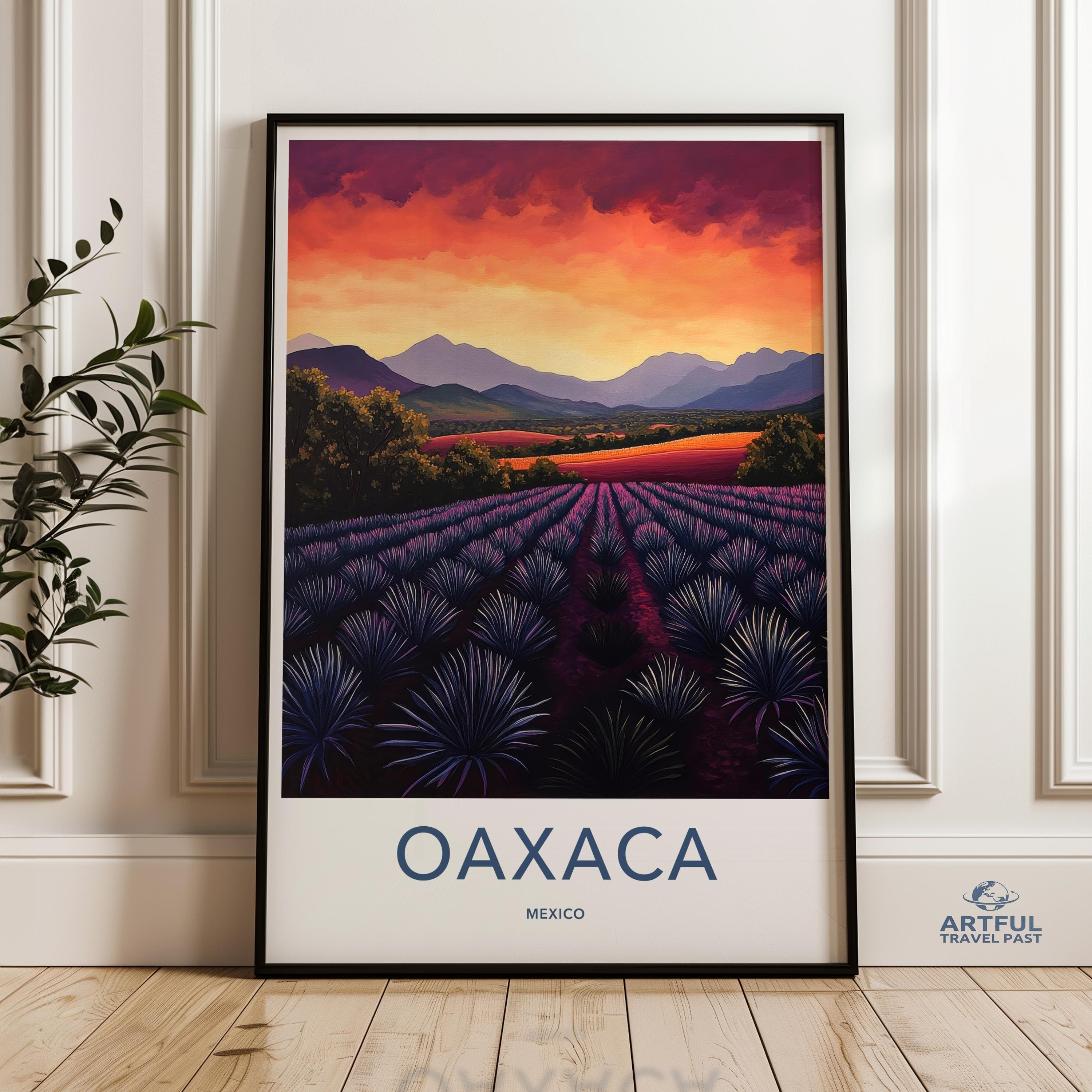 Oaxaca Poster - Mexico Wall Art